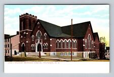 Newburgh NY-New York, Moulton Memorial Church, Antique Vintage Postcard picture