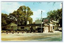 1953 Exterior View Evergreens Building Street Road Dundee Illinois IL Postcard picture