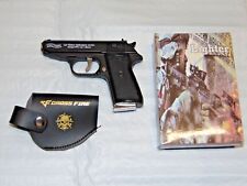 Walther PPK Gun Shape Jet Torch Lighter With Spring Knife Clip USA Stocked picture