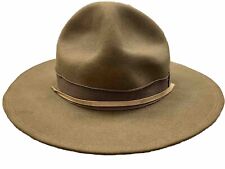 1970s Official Boy Scout Felt Smokey the Bear Campaign Hat Size 7 1/4. picture