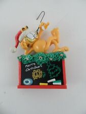 Vintage 1990s Garfield Christmas Ornament Paws 20th Anniversary Hanging Decor picture