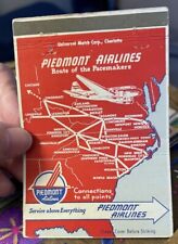 Matchbook Cover Piedmont Airlines Route Of The Pacemakers picture
