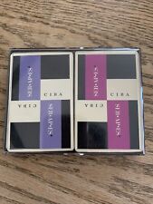 Vintage Ciba Pharmaceutical Serapes Ser-Ap-Es Playing Cards 2 Decks in Case picture