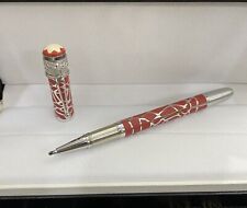 Luxury Spider Metal Series Red Color 0.7mm nib Rollerball Pen NO BOX picture