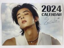 Cha Eun-Woo 2024 Calendar A4 Size 20cm 29.5 cm 2023.12-2024.12 NEW picture