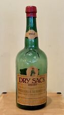 Vintage Dry Sack Sherry Bottle - Large 18” Display Bottle; Real Glass picture