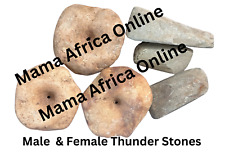 New Authentic African Thunder Stone (Edun Ara) Natural Male and Female 1pc Only picture