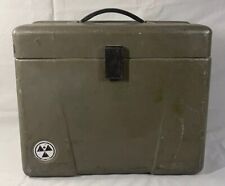Fallout Shelter Box VINTAGE Hard Shell Case Radioactive RADIATION Storage PROP picture
