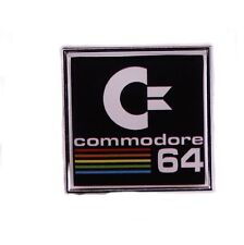 Commodore 64 C64 Home Personal Computer PC Logo Retro Vintage 1980s Enamel Pin picture