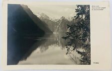 Vintage Berchtesgaden Germany View from St. Bartholomae RPPC Postcard picture