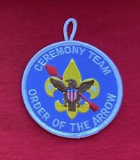 CEREMONY TEAM OA Lodge Order Arrow Patch Boy Scout Chapter Chief DANCE TEAM BSA  picture