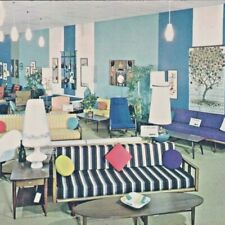 1960s Viking Foam Center Danish Furniture Arborland Shopping Ann Arbor Postcard picture