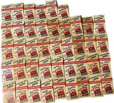 MATCHBOOKS HUNT’S TOMATO SAUCE 1940s RECIPES COVERS ONLY RARE LOT OF 42 UNSTRUCK picture