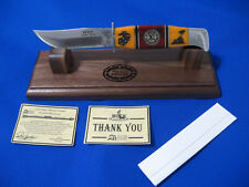 BUCK KNIFE - BUCK COLLECTORS CLUB - DAVID YELLOWHORSE NAVAJO CODE TALKERS KNIFE picture