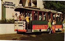 Howard Johnson's Motor Lodge at Disneyland Anaheim CA Chrome Postcard 1960s picture