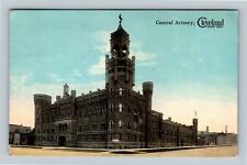 Cleveland OH, Central Armory, Ohio c1914 Vintage Postcard picture
