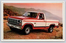 LOT (3) FORD 1982 Ford Pick-Up (2) & 1982 Ford Courier Chrome Postcards (LSH) picture