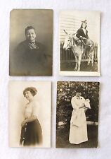 Real Picture Postcards (RPPC) - Four Different Women - EUC picture