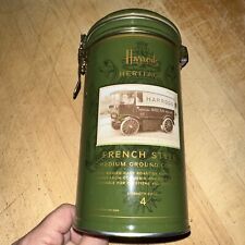 Harrods French Style coffee - EMPTY TIN - With Clasp Seal Lid, 500 gm size picture