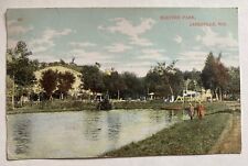 Antique Electric Park Janesville, Wisconsin Souvenir Postcard Published by Kwin picture