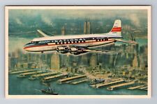 National Air Red Carpet Service, Plane, Transportation Souvenir Vintage Postcard picture