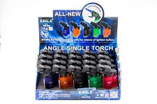 Eagle Jet 45 Degree Angle Flame Torch Lighter Refillable Windproof (PACK OF 20) picture