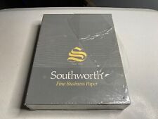 Vintage Southworth Fine Business Paper 25% Cotton 402C 16 lb Cockle Finish New picture