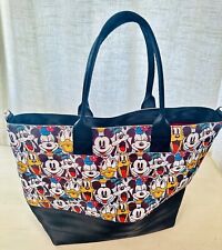 HARVEYS DISNEY Couture Mickey Best Friends Seatbelt Tote Bag Purse 15x10.5x6” picture