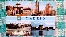 BEAUTIFUL POST CARD EVER-CHANGING MADRID SPAIN. picture