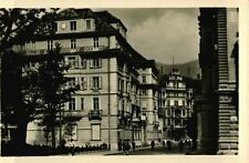 J. F. AMONN Vintage 1940s Hotel Laurin, Bolzano Bozen, Italy Real Photo Postcard picture