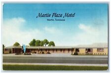 c1950 Martin Plaza Hotel & Restaurant Cottage Martin Tennessee Vintage Postcard picture