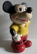 Vintage Walt Disney Productions Mickey Mouse Bank Disneyland Souvenir Toy Japan picture