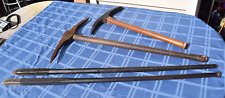 4 Vintage Antique Royal Arch Masonic Ceremonial Working Tools Pickaxe Crow Picks picture