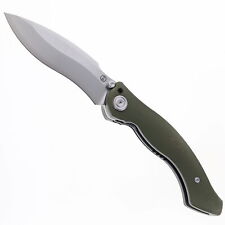 Maxace Vortex-S Folding Knife Green Micarta Handle SLD-magic Plain Edge M26B picture