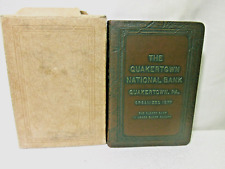Antique Book Bank Quakertown National Bank of Pennsylvania in Original Box picture