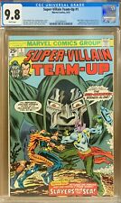 Super-Villain Team-Up #1 (1975) CGC 9.8 WHITE PAGES - Sweet Doom Cover picture