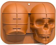3d Skull Baking Cake Mold For Halloween food Grade Silicone Diy Large Skull Cake picture