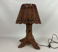 Vintage Large Cholla Cactus Lamp With Rare Cactus Shade picture