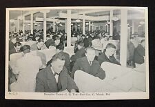 Vintage 1940s WW2 Fort Meade Reception Center I.Q. Test W.R. Thompson Post Card picture