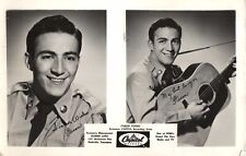 Musician Songwriter PFC. Faron Young Capitol Records Vintage 1953 Fan Postcard picture