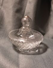 Beautiful Vintage Heavy Crystal Perfume Bottle picture