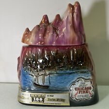Chicago Fire of Oct. 8, 1871 Jim Beam Decanter-1971-100 Th Anniversary-EMPTY- picture