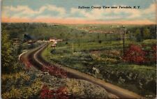 Postcard Sullivan County View near Ferndale New York picture