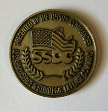 Space and Strategic Defense Command SSDC Army Commander Challenge Coin picture