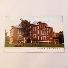 Postcard: High School - Woodstock Vermont - 1907 picture