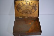 Vintage Estabrook & Eaton's Rockefellers Tobacco Tin, Empty, E&E Boston picture