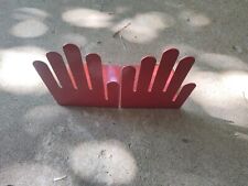 Vintage 70s SPECTRUM DIVISION DESIGNS HAND Shape Red Mid-Century BOOKENDS Rare picture
