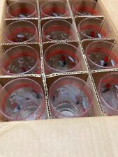 NWT Vtg Libbey Coca-Cola Coke Glasses Tumblers BBQ Picnic Barbecue Red Gingham picture