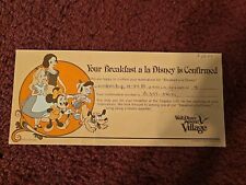 Vintage Character Signed Walt Disney World Souvenir picture