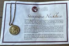 Sacagawea American Indian Relief 2016 Council Dollar Coin Necklace With Card picture